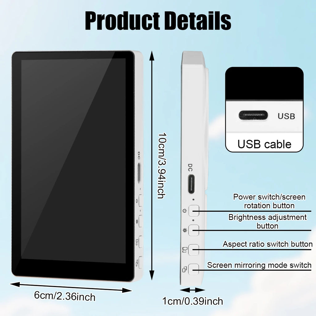 MagView Pro™ Wireless Selfie Monitor Screen